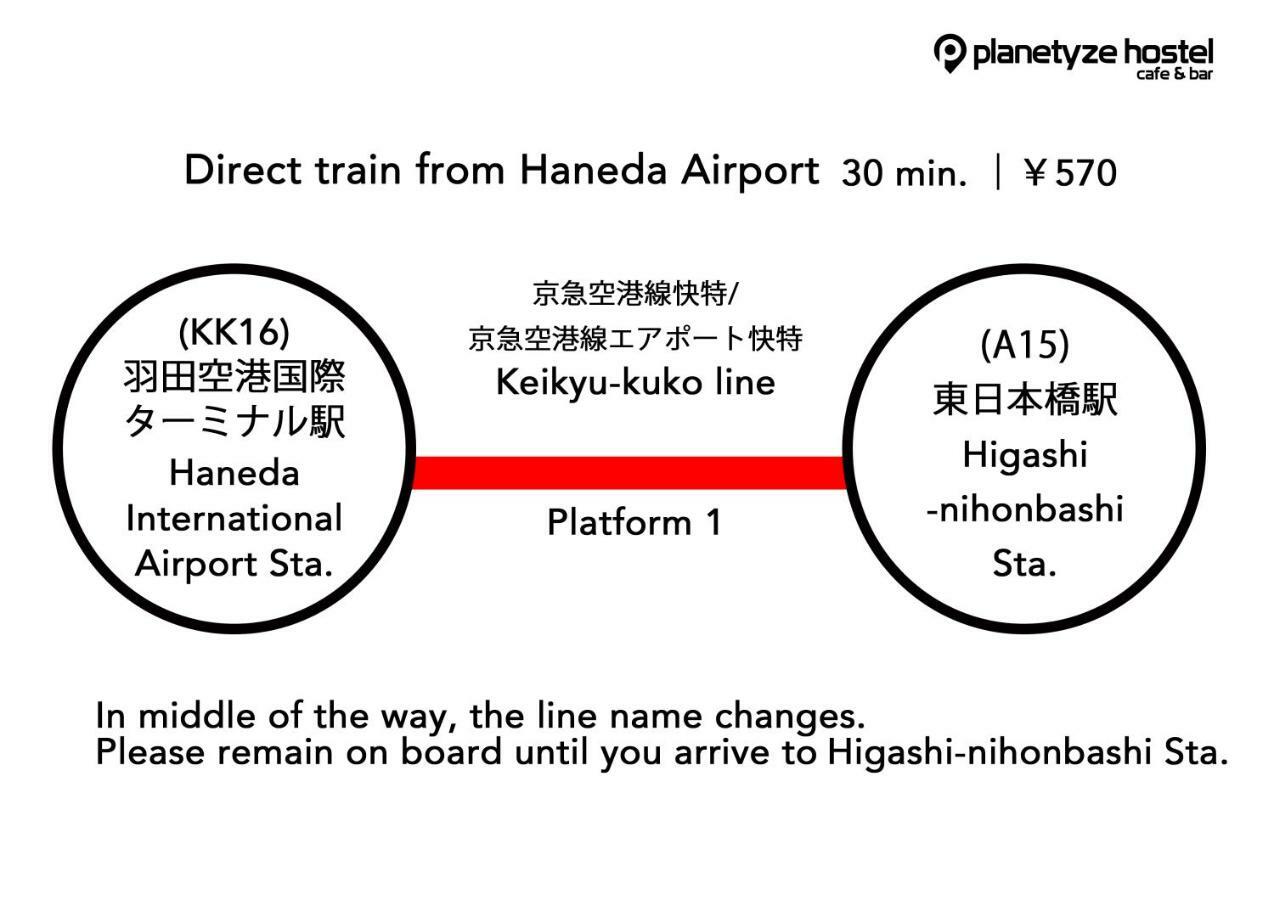 Planetyze Hostel 도쿄 외부 사진